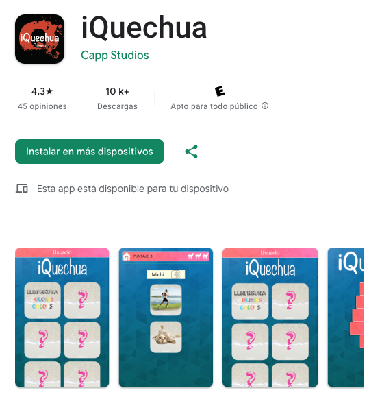 IQuechua App